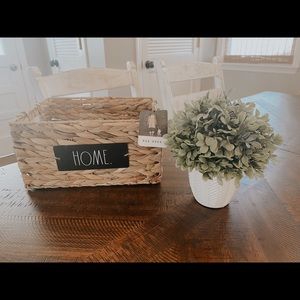 Rae Dunn HOME Woven Basket